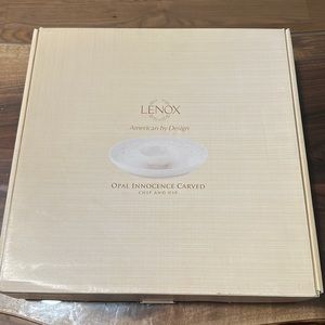 Lenox Chip and Dip NWT never used